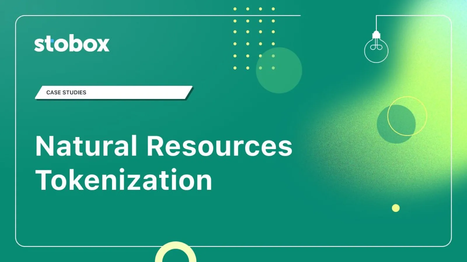 Natural Resources Tokenization:\nCase Studies