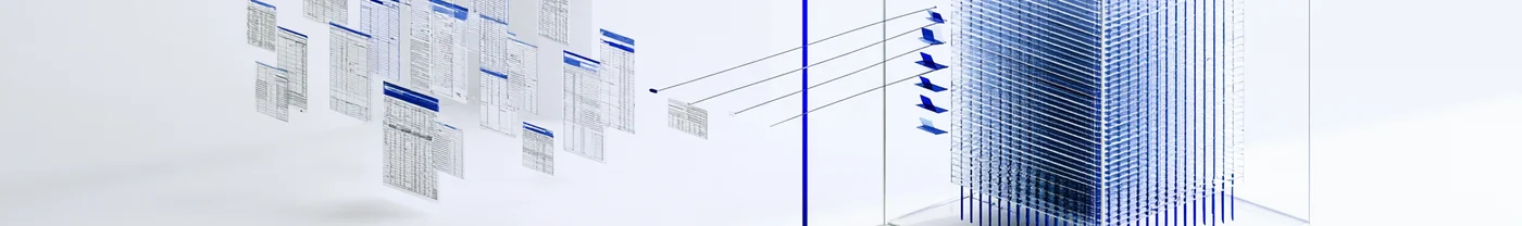 Screenprint: trails converging into one body and leaving as clean rails