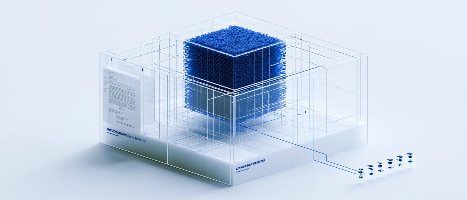The asset split among the holders it is issued to