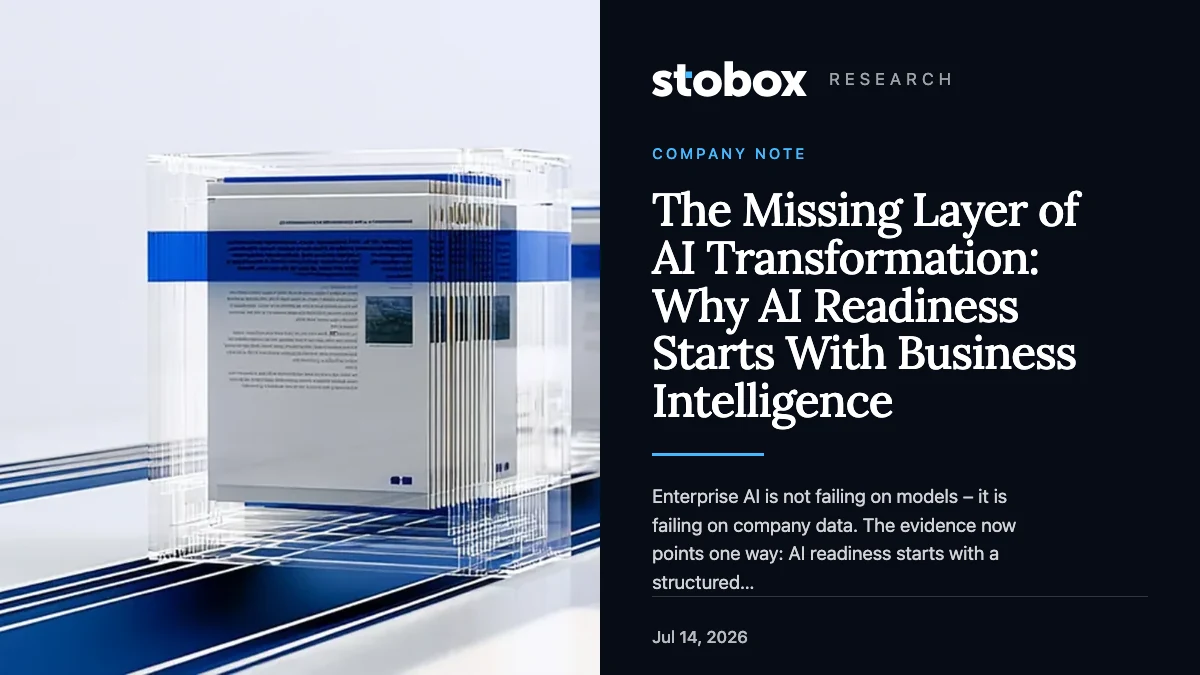 The Missing Layer of AI Transformation: Why AI Readiness Starts With Business Intelligence