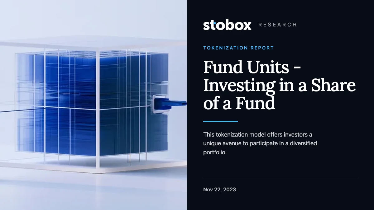 Fund Units - Investing in a Share of a Fund