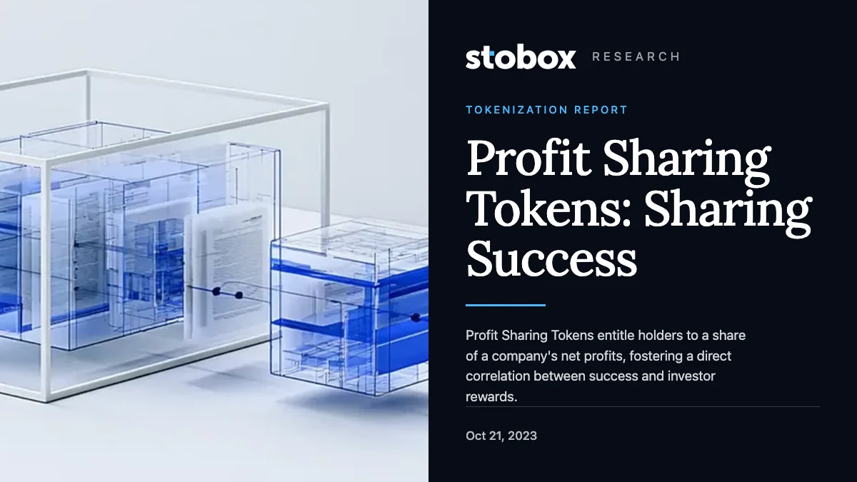 Profit Sharing Tokens: Sharing Success