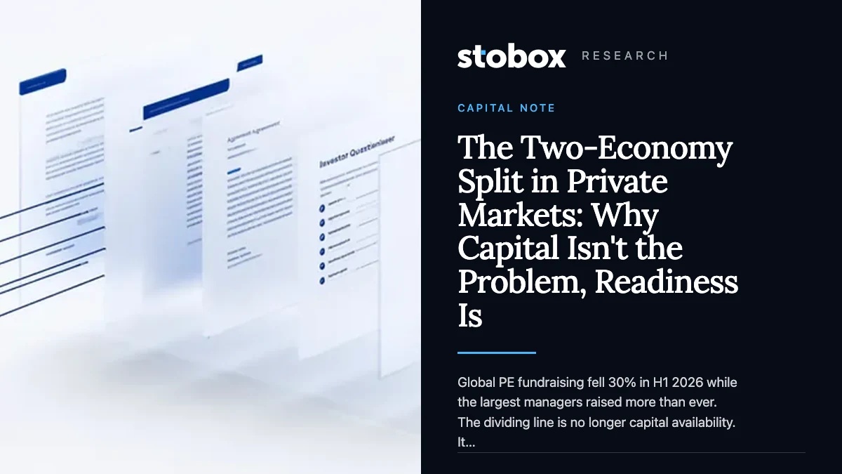 The Two-Economy Split in Private Markets: Why Capital Isn't the Problem, Readiness Is