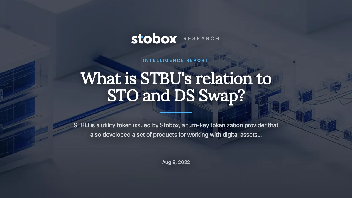 What is STBU's relation to STO and DS Swap?