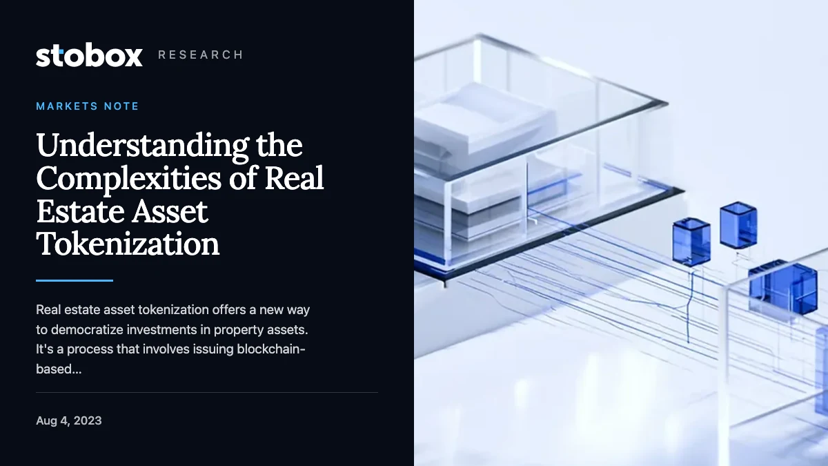 Understanding the Complexities of Real Estate Asset Tokenization