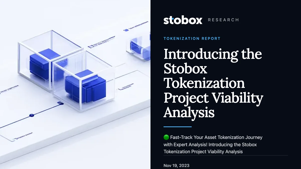 Introducing the Stobox Tokenization Project Viability Analysis