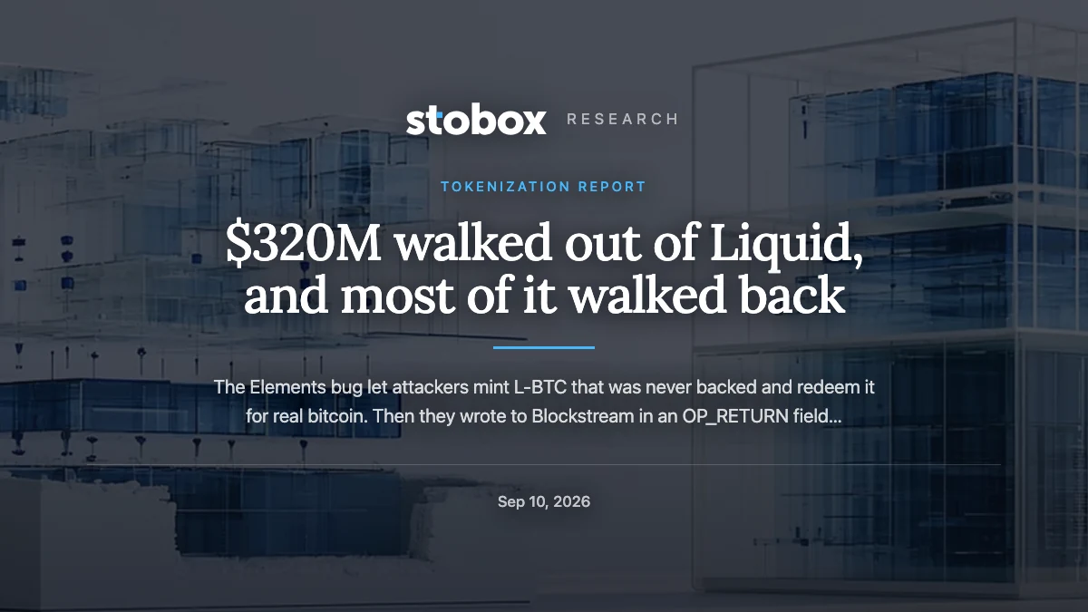 $320M walked out of Liquid, and most of it walked back
