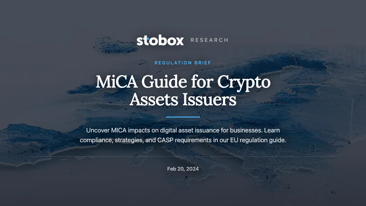 MiCA Guide for Crypto Assets Issuers