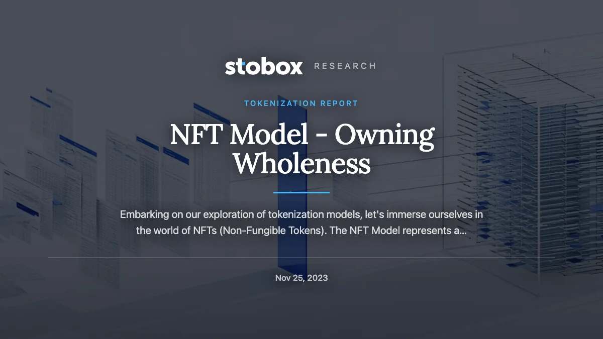 NFT Model - Owning Wholeness