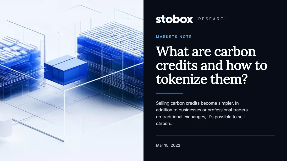 What are carbon credits and how to tokenize them?