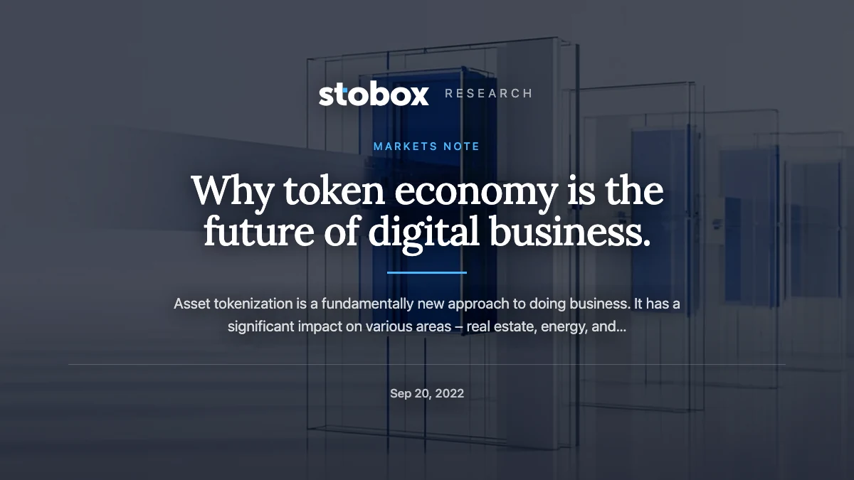 Why token economy is the future of digital business.