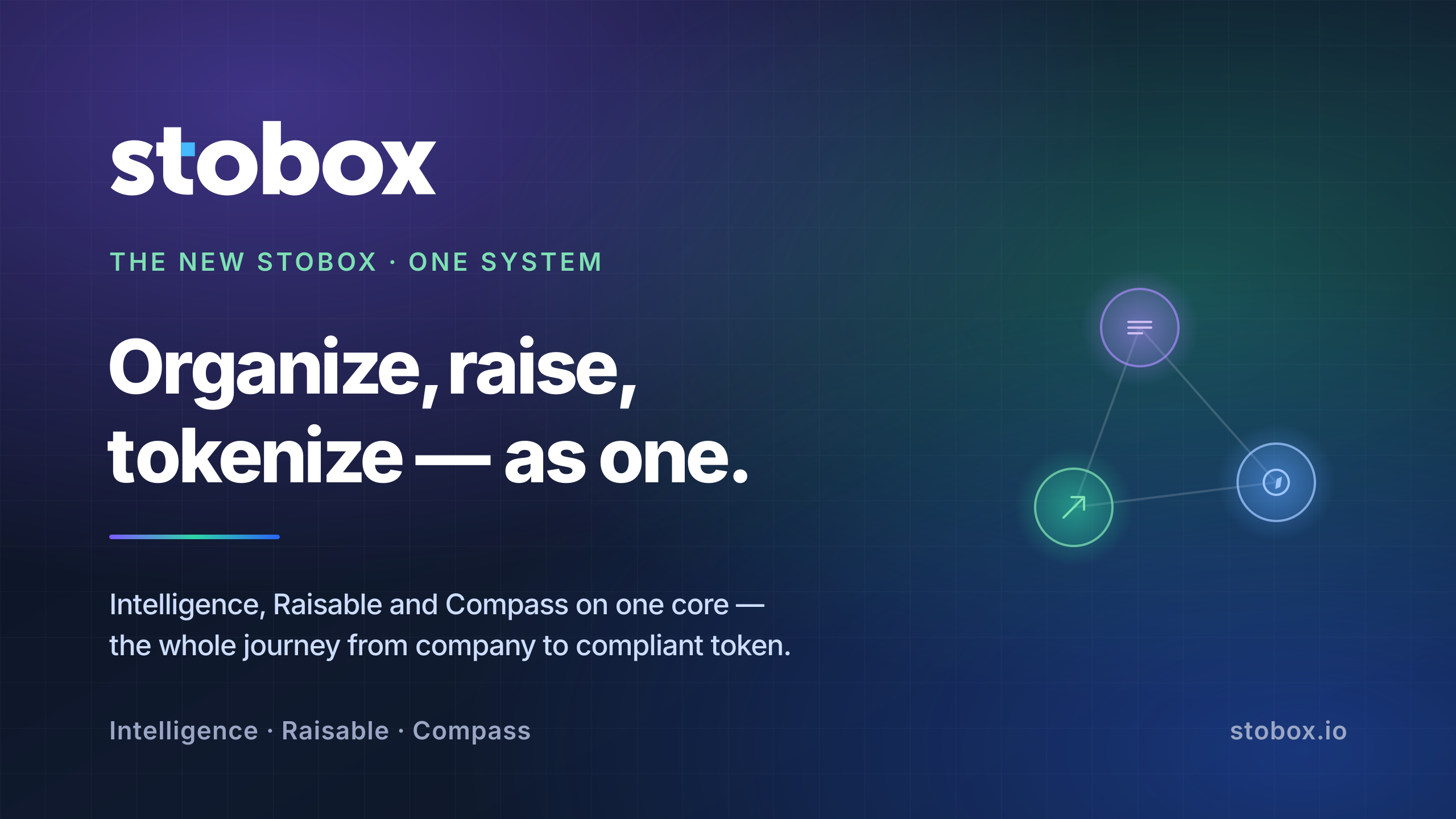 The New Stobox: One System to Organize, Raise, and Tokenize